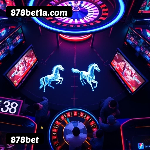 Apostas esportivas na 878bet — ilustração editorial